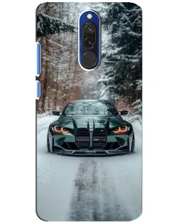 Чехол для Xiaomi Redmi 8 с картинкой «BMW в зимнем лесу» Чехол для Xiaomi Redmi 8 с картинкой «BMW в зимнем лесу»