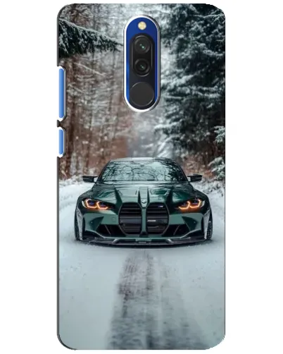 Чехол для Xiaomi Redmi 8 с картинкой «BMW в зимнем лесу» Чехол для Xiaomi Redmi 8 с картинкой «BMW в зимнем лесу»