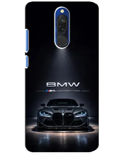 Чехол для Xiaomi Redmi 8 с картинкой «BMW сквозь ночной город» Чехол для Xiaomi Redmi 8 с картинкой «BMW сквозь ночной город»