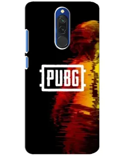 Чохол для Xiaomi Redmi 8 з картинкою «Яскравий логотип PUBG»