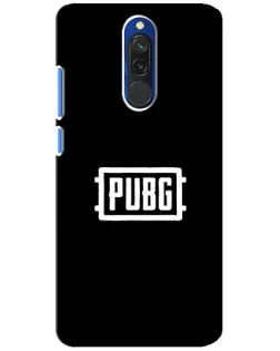 Чохол для Xiaomi Redmi 8 з картинкою «Лого BMW — металевий блиск»