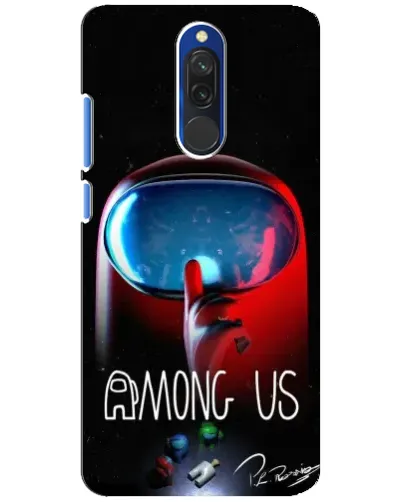 Чохол для Xiaomi Redmi 8 з картинкою «Червоний імпостер — макро» Чохол для Xiaomi Redmi 8 з картинкою «Червоний імпостер — макро»