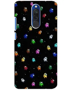 Чохол для Xiaomi Redmi 8 з картинкою «Екіпаж Among Us»
