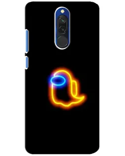 Чохол для Xiaomi Redmi 8 з картинкою «Among Us неонове сяйво»