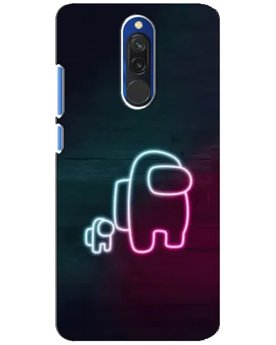 Чохол для Xiaomi Redmi 8 з картинкою «Among Us неон-арт» Чохол для Xiaomi Redmi 8 з картинкою «Among Us неон-арт»