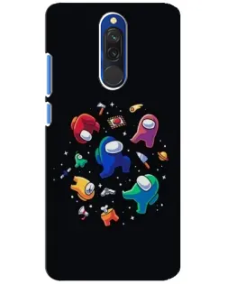 Чохол для Xiaomi Redmi 8 з картинкою «Among Us космос»