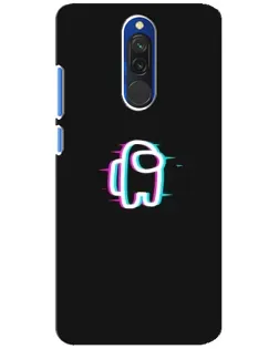 Чохол для Xiaomi Redmi 8 з картинкою «Among Us неон»