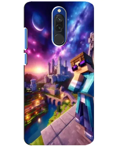 Чохол для Xiaomi Redmi 8 з картинкою «Стів та космос» Чохол для Xiaomi Redmi 8 з картинкою «Стів та космос»