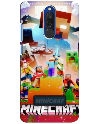Чохол для Xiaomi Redmi 8 з картинкою «Minecraft герої гри» Чохол для Xiaomi Redmi 8 з картинкою «Minecraft герої гри»