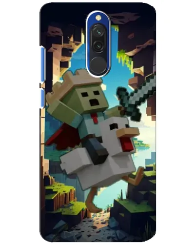 Чохол для Xiaomi Redmi 8 з картинкою «Стів та гусь» Чохол для Xiaomi Redmi 8 з картинкою «Стів та гусь»