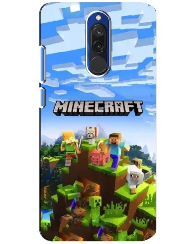 Чохол для Xiaomi Redmi 8 з картинкою «Minecraft класичний світ» Чохол для Xiaomi Redmi 8 з картинкою «Minecraft класичний світ»