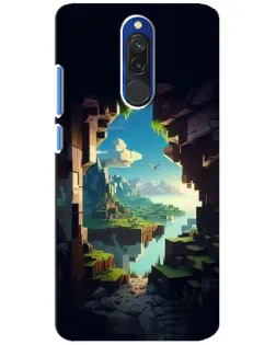Чохол для Xiaomi Redmi 8 з картинкою «Вид з печери»