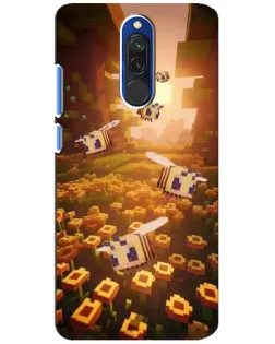 Чохол для Xiaomi Redmi 8 з картинкою «Поле соняшників»