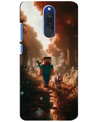 Чохол для Xiaomi Redmi 8 з картинкою «Стів у лісі» Чохол для Xiaomi Redmi 8 з картинкою «Стів у лісі»