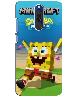 Чохол для Xiaomi Redmi 8 з картинкою «Губка Боб Minecraft» Чохол для Xiaomi Redmi 8 з картинкою «Губка Боб Minecraft»