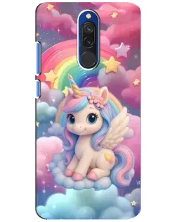 Чехол для Xiaomi Redmi 8 с картинкой «Маленький единорог»