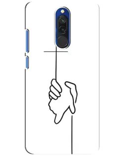 Чохол для Xiaomi Redmi 8 з картинкою «Рука тримає» Чохол для Xiaomi Redmi 8 з картинкою «Рука тримає»