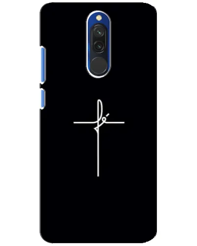 Чехол для Xiaomi Redmi 8 с картинкой «Тонкий крест» Чехол для Xiaomi Redmi 8 с картинкой «Тонкий крест»