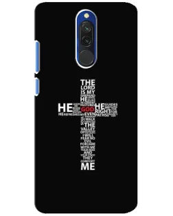 Чехол для Xiaomi Redmi 8 с картинкой «Текстовый крест» Чехол для Xiaomi Redmi 8 с картинкой «Текстовый крест»