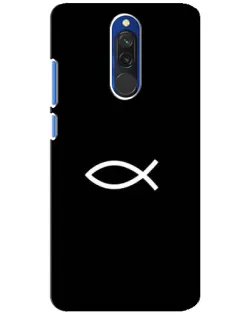 Чехол для Xiaomi Redmi 8 с картинкой «Символ рыбы Jesus» Чехол для Xiaomi Redmi 8 с картинкой «Символ рыбы Jesus»