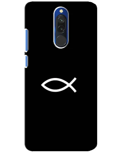 Чехол для Xiaomi Redmi 8 с картинкой «Символ рыбы Jesus» Чехол для Xiaomi Redmi 8 с картинкой «Символ рыбы Jesus»