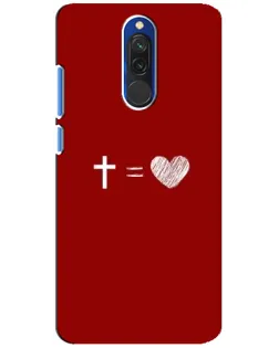Чехол для Xiaomi Redmi 8 с картинкой «Уравнение любви» Чехол для Xiaomi Redmi 8 с картинкой «Уравнение любви»