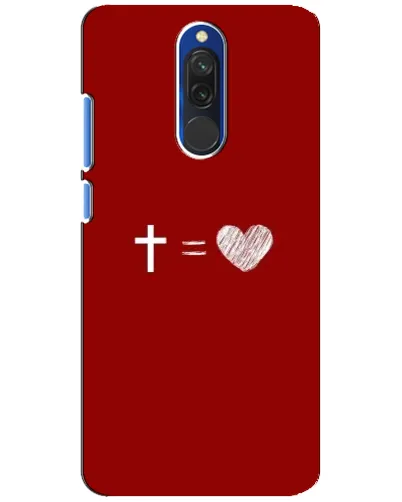 Чехол для Xiaomi Redmi 8 с картинкой «Уравнение любви» Чехол для Xiaomi Redmi 8 с картинкой «Уравнение любви»