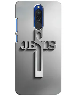 Чехол для Xiaomi Redmi 8 с картинкой «Металлический крест Jesus» Чехол для Xiaomi Redmi 8 с картинкой «Металлический крест Jesus»