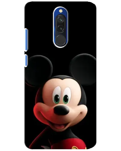 Чехол для Xiaomi Redmi 8 с картинкой «Улыбающийся Микки Маус»