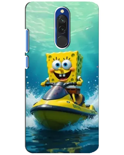 Чохол для Xiaomi Redmi 8 з картинкою «Спанч Боб на гідроциклі» Чохол для Xiaomi Redmi 8 з картинкою «Спанч Боб на гідроциклі»