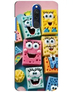 Чохол для Xiaomi Redmi 8 з картинкою «Кольорові губки»