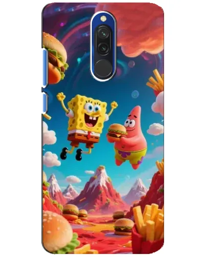 Чохол для Xiaomi Redmi 8 з картинкою «Космічний фастфуд» Чохол для Xiaomi Redmi 8 з картинкою «Космічний фастфуд»