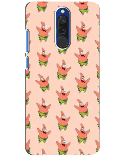Чохол для Xiaomi Redmi 8 з картинкою «Патрік Стар паттерн» Чохол для Xiaomi Redmi 8 з картинкою «Патрік Стар паттерн»