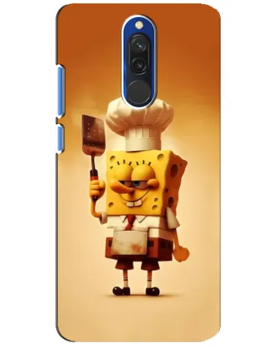 Чохол для Xiaomi Redmi 8 з картинкою «Губка Боб кухар» Чохол для Xiaomi Redmi 8 з картинкою «Губка Боб кухар»