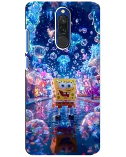Чохол для Xiaomi Redmi 8 з картинкою «Неоновий океан»
