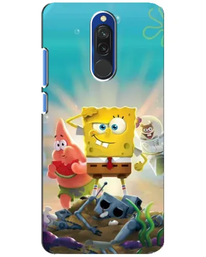 Чохол для Xiaomi Redmi 8 з картинкою «Спанч Боб переможець» Чохол для Xiaomi Redmi 8 з картинкою «Спанч Боб переможець»