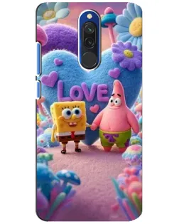 Чохол для Xiaomi Redmi 8 з картинкою «Губка Боб Патрік»