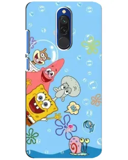 Чохол для Xiaomi Redmi 8 з картинкою «Веселі бульбашки»