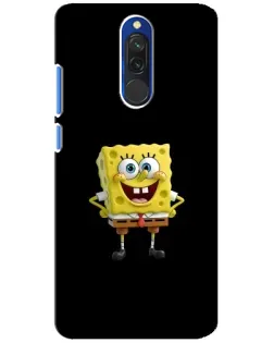 Чохол для Xiaomi Redmi 8 з картинкою «Класичний Губка Боб»