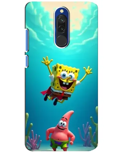 Чехол для Xiaomi Redmi 8 с картинкой «Спанч Боб под водой» Чехол для Xiaomi Redmi 8 с картинкой «Спанч Боб под водой»