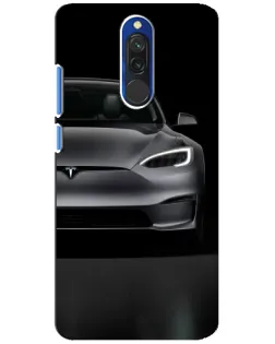 Чохол для Xiaomi Redmi 8 з картинкою «Tesla Model S Look»