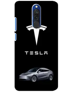 Чехол для Xiaomi Redmi 8 с картинкой «Tesla Model Y» Чехол для Xiaomi Redmi 8 с картинкой «Tesla Model Y»