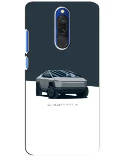 Чехол для Xiaomi Redmi 8 с картинкой «Серебристый Cybertruck Tesla» Чехол для Xiaomi Redmi 8 с картинкой «Серебристый Cybertruck Tesla»