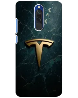 Чехол для Xiaomi Redmi 8 с картинкой «Мраморная Tesla Gold» Чехол для Xiaomi Redmi 8 с картинкой «Мраморная Tesla Gold»