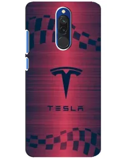 Чехол для Xiaomi Redmi 8 с картинкой «Тесла красный карбон» Чехол для Xiaomi Redmi 8 с картинкой «Тесла красный карбон»