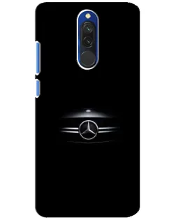 Чохол для Xiaomi Redmi 8 з картинкою «Mercedes — абстрактні лінії»