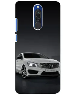 Чохол для Xiaomi Redmi 8 з картинкою «Mercedes AMG GT Silver»