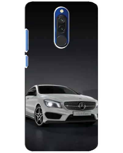 Чохол для Xiaomi Redmi 8 з картинкою «Mercedes AMG GT Silver»