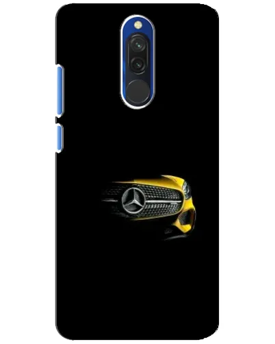 Чохол для Xiaomi Redmi 8 з картинкою «Mercedes — ретро стиль»