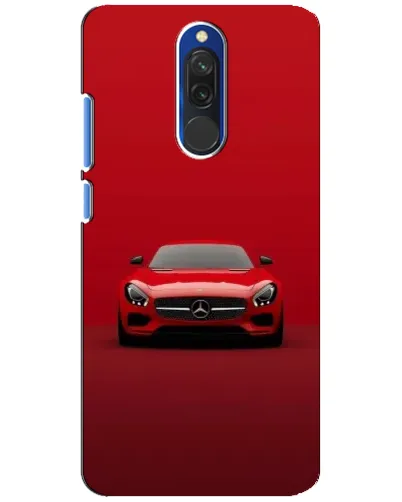 Чохол для Xiaomi Redmi 8 з картинкою «Червоний Mercedes AMG»